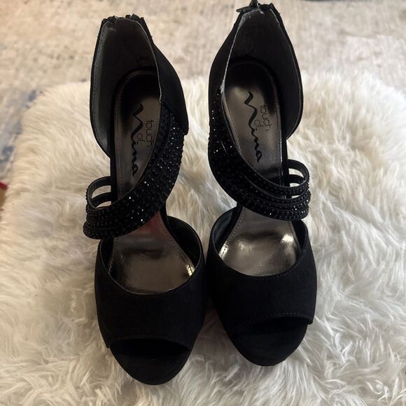 Nina Shoes - Touch Of Nina Black Heels